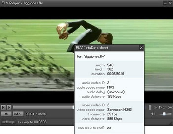 FLV Player (โปรแกรมดูวิดีโอ เปิดไฟล์ FLV จากเว็บไซต์ต่างๆ) : 