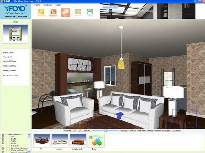 My Home Designer (โปรแกรมตกแต่งห้องสำเร็จรูป 3D ออกแบบบ้าน ออกภายใน) : 
