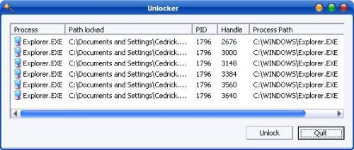 Unlocker (โปรแกรม Unlocker ลบไฟล์ ที่ลบไม่ได้ ฟรี) : 