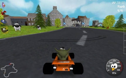 SuperTuxKart (เกมแข่งรถวิบาก เหมือน เกมแข่งรถ MarioKart) : 