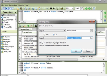 Database Browser (โปรแกรมเชื่อมต่อ ฐานข้อมูล Database ได้ทุกค่าย) : 