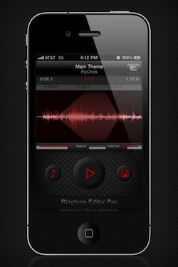 Ringtone Editor Pro (App  ทำริงโทน บนไอโฟน) : 