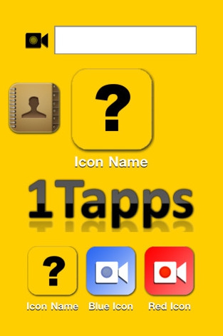 1TapFaceTime (App  สร้างไอคอนบนโปรแกรม Facetime ในไอโฟน) : 