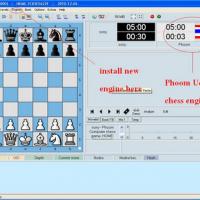 Phoom UCI Chess Engine (โปรแกรม หมากรุกสากล เล่นบน Windows หรือ Chess Areana)