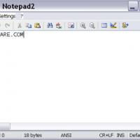 Notepad2 (โปรแกรมเขียนโปรแกรม Text-Editor ขนาดเล็ก)