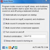 Auto Mute (โปรแกรม ปิดเสียง ให้โดยอัตโนมัติ แจกฟรี)