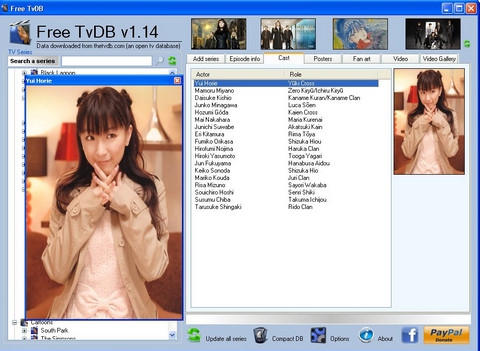 Free TvDB Portable (โปรแกรม เก็บฐานข้อมูลหนังต่างๆ เอาไว้มากที่สุด คอหนังต้องไม่พลาด) : 