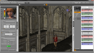 DAZ Studio (โปรแกรมทำภาพ 3 มิติ สุดเหมือนจริงระดับมืออาชีพ บน PC ใช้ฟรี) : 