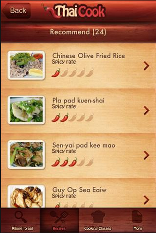 Thai Cook (App รวมสูตรทำอาหารไทย) : 