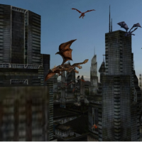 Dragon City 3D Screen Saver (โปรแกรม สกรีนเซฟเวอร์ มังกรบินพ่นไฟ)