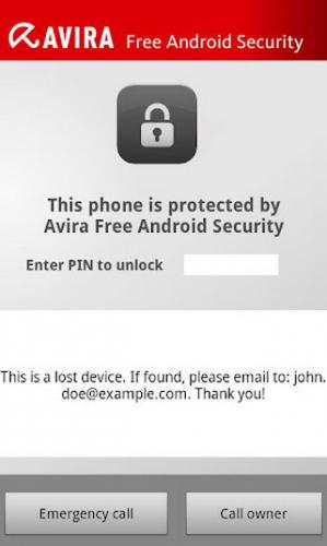 AVIRA Free Android Security (App โปรแกรมรักษาความปลอดภัย ฟรี) : 