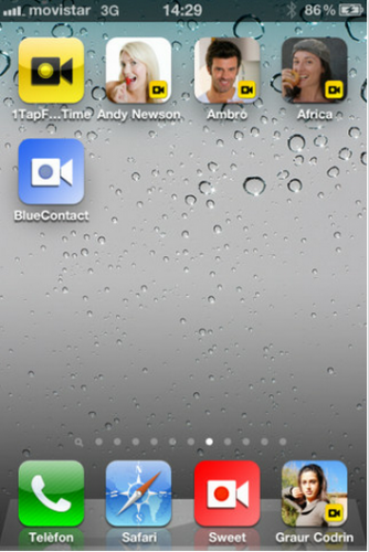 1TapFaceTime (App  สร้างไอคอนบนโปรแกรม Facetime ในไอโฟน) : 