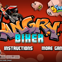 Angry Biker 3d (เกม ขี่มอเตอร์ไซต์ ดุเดือด สุดมันส์)
