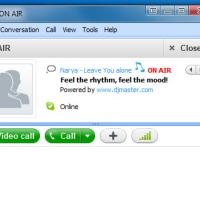 ON AIR (ปลั๊กอิน Skype แบ่งปันเพลง ที่ฟังอยู่ ให้เพื่อนฟังด้วยผ่าน Skype)