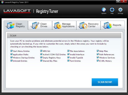 Lavasoft Registry Tuner (โปรแกรม ปรับแต่ง คอมพิวเตอร์ คอมเร็วขึ้น) : 