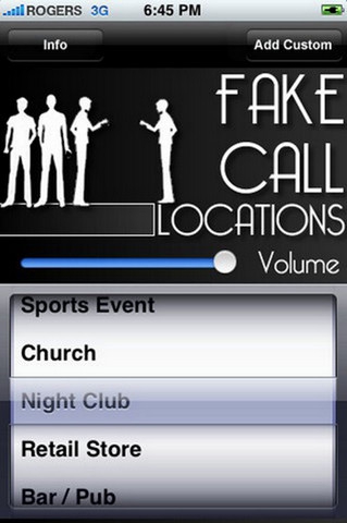 Fake Call Locations (App เปลี่ยนเสียง รอบข้าง) : 