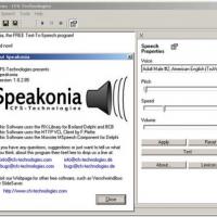 Speakonia (โปรแกรม แปลงข้อความเป็นเสียงพูด)