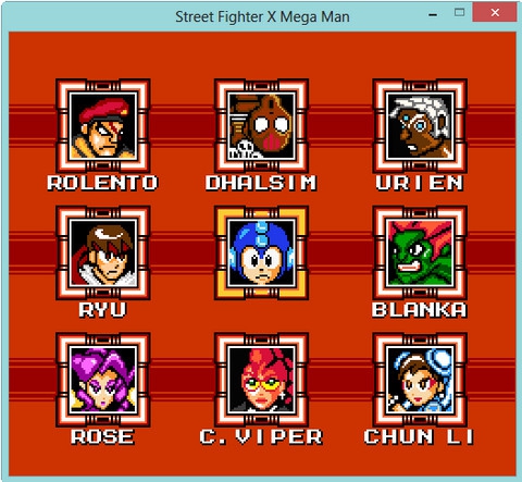 Street Fighter X Mega Man (เกม Megman เวอร์ชันฉลองครบรอบ 25 ปี) : 