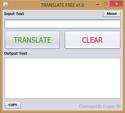 Translate Free (โปรแกรมแก้พิมพ์ผิดภาษา สำหรับคน ลืมเปลี่ยนภาษา) : 