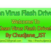 Clean Virus Flash Drive (โปรแกรมป้องกันไวรัส จากแฟรชไดร์ฟ)