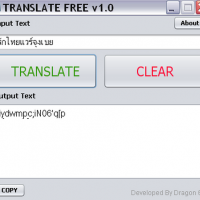 Translate Free (โปรแกรมแก้พิมพ์ผิดภาษา สำหรับคน ลืมเปลี่ยนภาษา)
