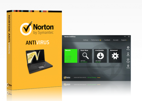 Norton Antivirus (โหลด Norton Antivirus) : 