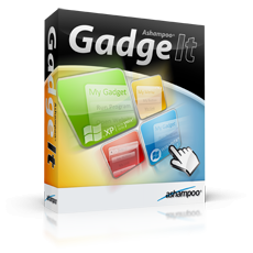 Ashampoo Gadge It (โปรแกรมจัด ไอคอน Desktop ให้เป็นระเบียบ สวยงาม) : 