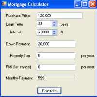 Mortgage Calculator (โปรแกรมบัญชี ประเมิน เปรียบเทียบ การจำนอง)