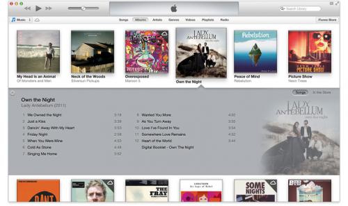 iTunes (โปรแกรม iTunes ของ Apple สุดยอดโปรแกรมฟังและจัดการเพลง บน PC, iPhone, iPod และ iPad) : 