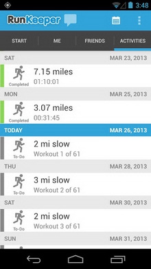 RunKeeper - GPS Track Run Walk (แอป วิ่งมาราธอน วัดระยะทาง ปริมาณแคลอรี่) : 