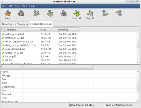 wxDownload Fast (โปรแกรมช่วยโหลด ดาวน์โหลดไฟล์ ทีละหลายไฟล์) : 