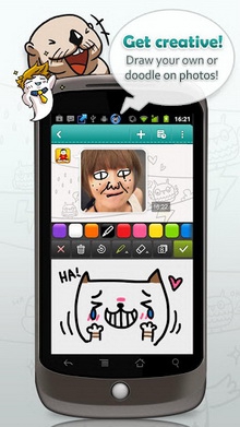 Cubie Messenger (แอป แชทพร้อมวาดรูป ไปในตัว) : 