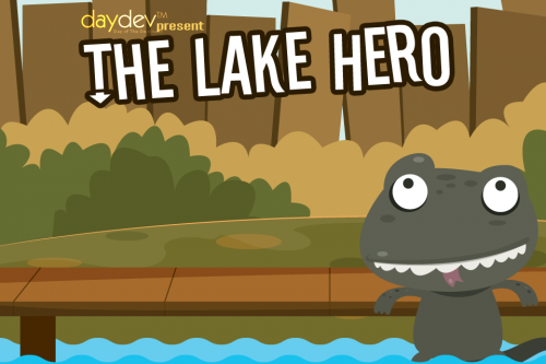 The Lake Hero (App เกมส์จระเข้ จระเข้น้อยกระโดดงับไก่ลงน้ำ) : 