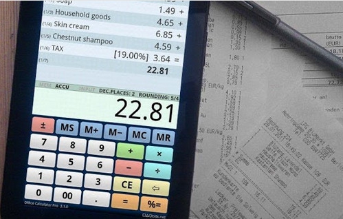 Office Calculator Free (App เครื่องคิดเลข สำหรับ งานขาย งานออฟฟิศ) : 