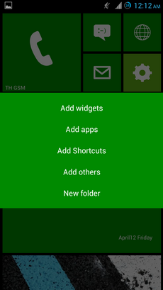 Launcher 8 (แอปเปลี่ยน Theme Android ให้เป็น Windows Phone) : 