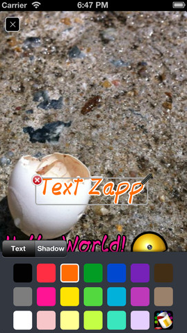 TextZapp Sticker by you (App ใส่ข้อความ ทำสติ๊กเกอร์) : 