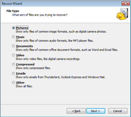 Recuva (โปรแกรมกู้ข้อมูล กู้ไฟล์ที่ถูกลบ บน Windows ใช้ง่าย) : 