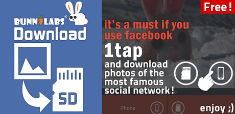 Download photos from Facebook (App เซฟรูป Facebook ดาวน์โหลดรูปภาพ จากแอป Facebook) : 