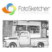 FotoSketcher (โปรแกรม FotoSketcher ทำภาพสเก็ต ภาพวาดแรเงา)