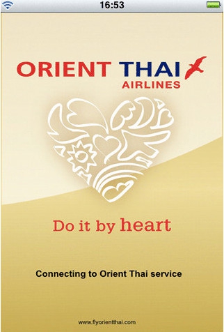 Orient Thai Airlines (App สายการบินโอเรียนท์ไทย) : 