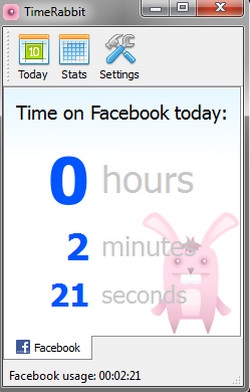 TimeRabbit (โปรแกรมจับเวลา เล่น Facebook) : 