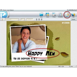 Photo Card Maker (โปรแกรม Photo Card Maker ทำการ์ดอวยพร ออกแบบการ์ด ฟรี) : 