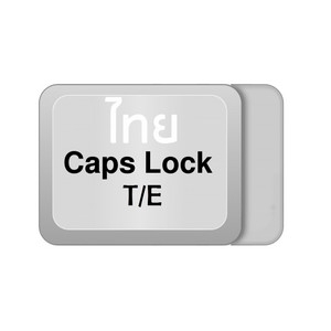 Thai Caps Lock (โปรแกรม Thai Caps Lock เปลี่ยนภาษา จากปุ่ม Caps Lock) : 