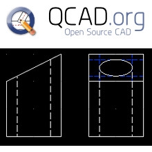 QCad (โปรแกรมออกแบบ CAD แบบ 2 มิติ ฟรี) : 