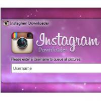 Instagram Downloader (โปรแกรมโหลดรูป เซฟรูป Instagram ฟรี)