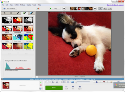 Picasa (โหลดโปรแกรม Picasa จัดการรูปภาพ Google) : 