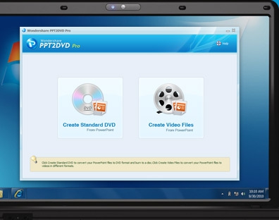 Wondershare PPT2DVD Pro (โปรแกรมแปลง PowerPoint เป็น VDO) : 
