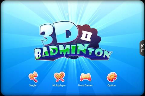 3D Badminton II (App เกมส์แบดมินตัน 3 มิติ) : 