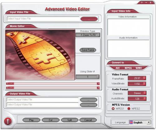 Advanced Video Editor : 