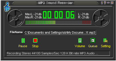 CooolSoft Power MP3 Recorder : 